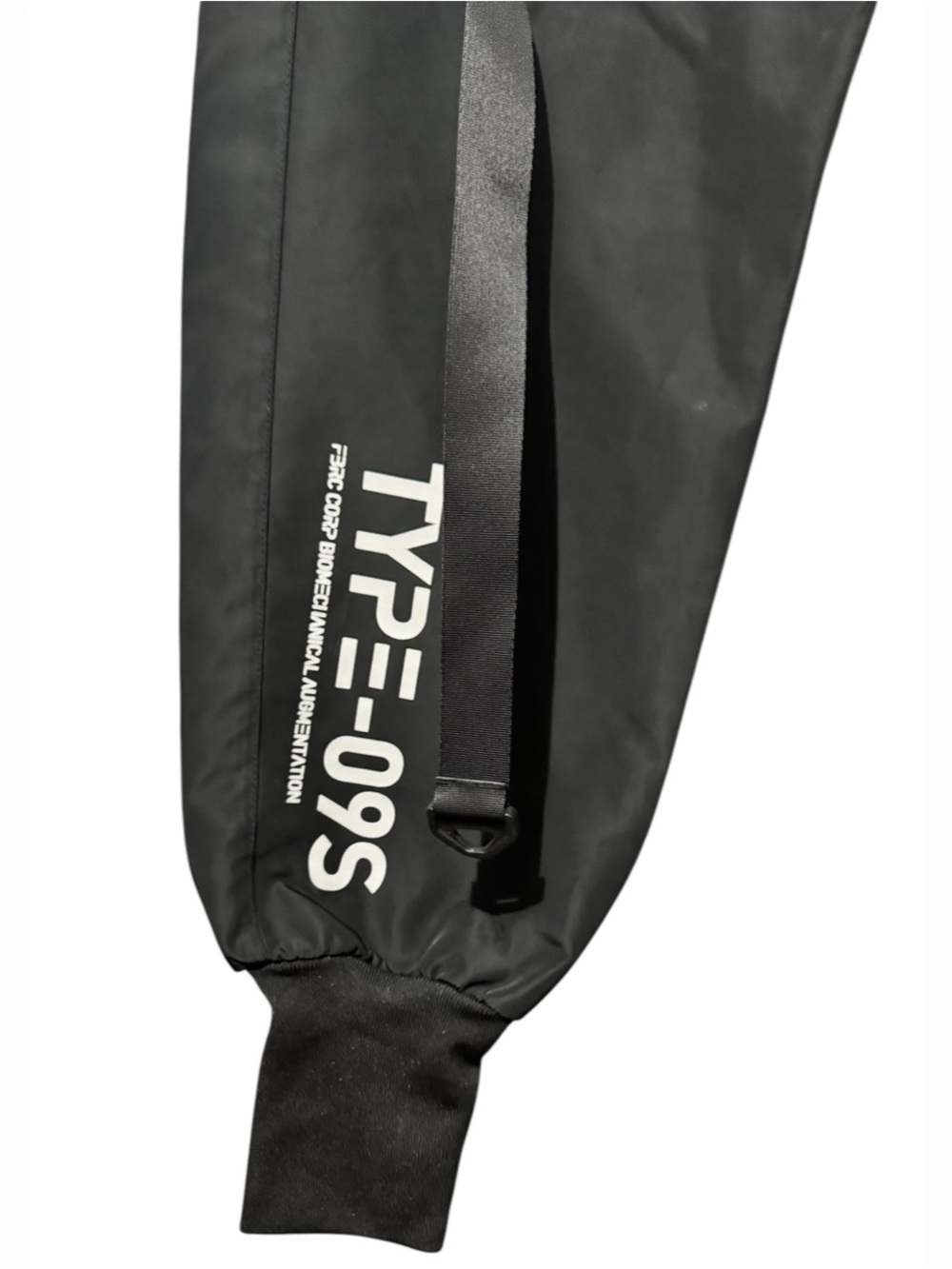 Fabric of the Universe Black Tactical Cargo Jogger Pants Techwear Utility XL - Picture 4 of 5